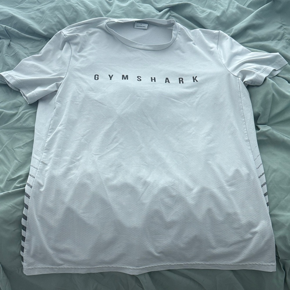 3 for $15 Gymshark White Performance Tee